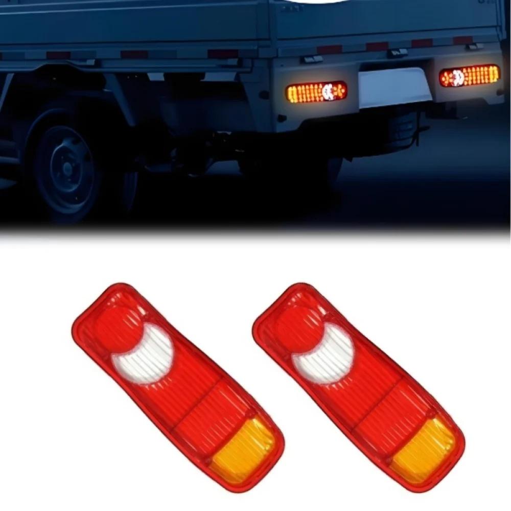 2pcs Stop Reverse Rear Light Tail Lights 2x Lens Eclipse Teardrop Rh + Lh Lorry Trucks Trailer Truck For Nissan Cabstar