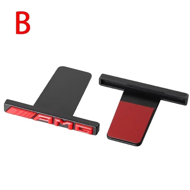 NEW 3D ABS AMG Grill Grille Emblem Grille Sticker Emblem Badge Stickerr AMG Mercedes-Benz W463 W464 W461 G63 G65 Car Accessories