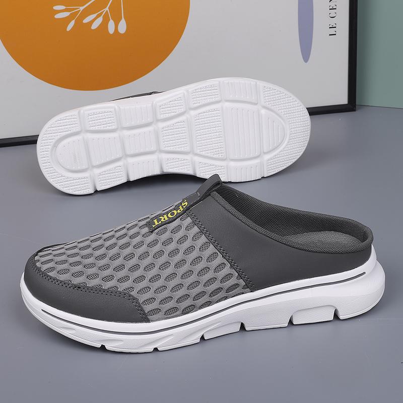 Prodyšné poloviční pantofle Ultra lehké vnitřní a venkovní pantofle Dámské pantofle Pánské vnitřní pantofle