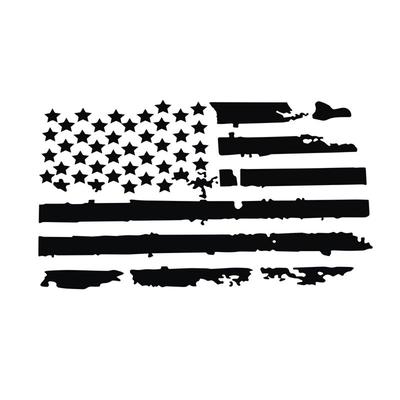 Car Exterior Hood Stickers USA Flag Decal Vinyl For Jeep Wrangler Durable Auto Decoration Sticker