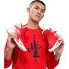Anta Solid Color Print Chinese Characters Crew Neck Sweatshirt Men Tops Black 152011718-3
