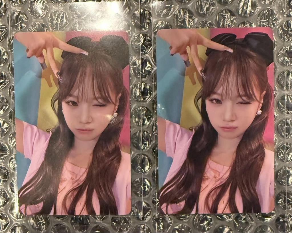 [USED] Lu Seraphim different weverse 4th lucky drop Chaewon