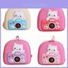 Childrens Cartoon Animal School Backpack With Oxford Fabric For Kindergarten Kids