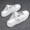 2023 Summer New Men's Outerwear Breathable, Anti Odor, Lazy, One Step, Half Tug, Casual Sports Heel Free Trendy Shoes
