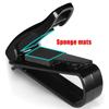 CAPR9 Car Logo Glasses Holder Sun Visor Sunglasses Clip Card Ticket Stand Accessories For Skoda Octavia Superb Yeti Fabia Rapid Kodiaq