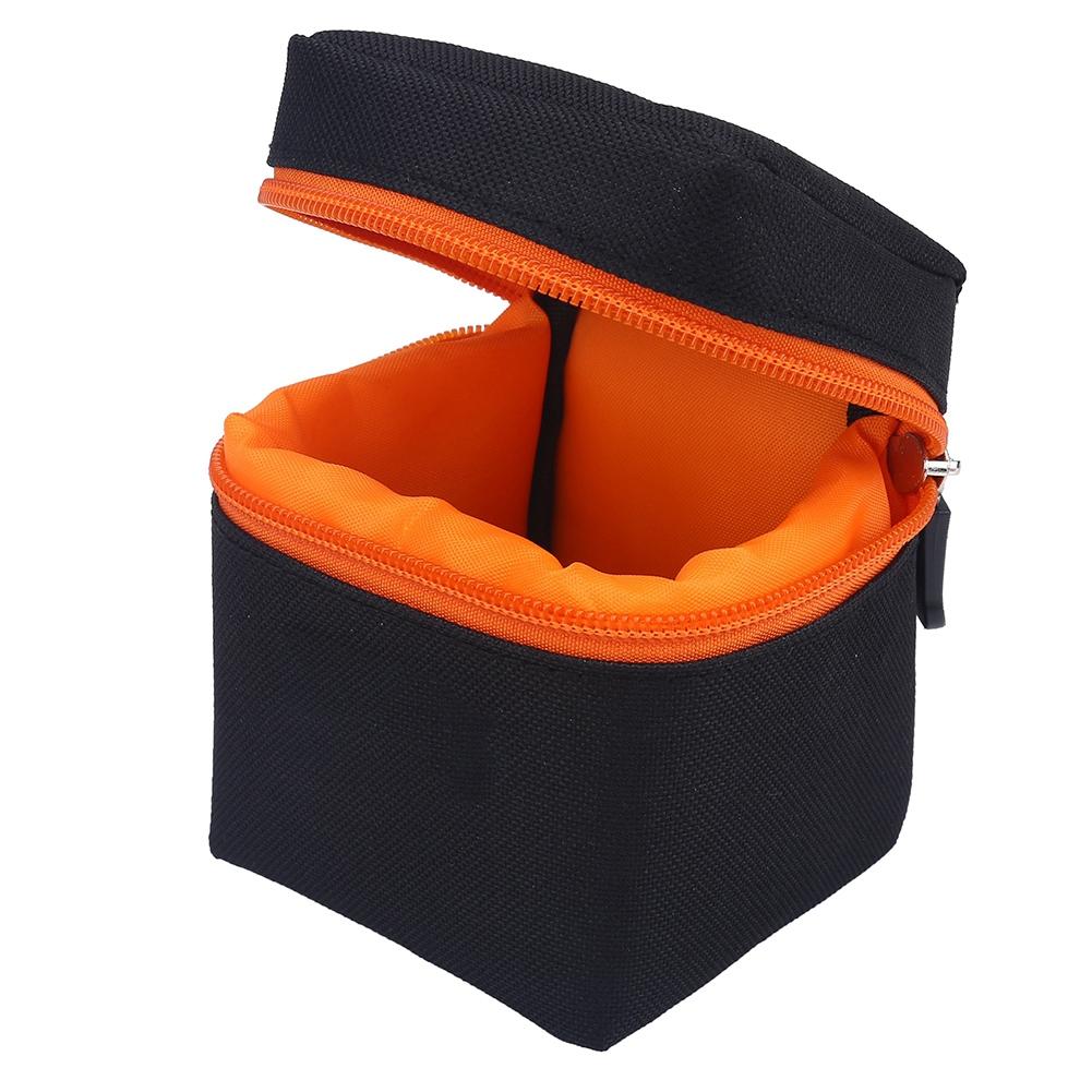 Padded Thick Camera Lens Bag Shockproof Protective Pouch Case for DSLR Camera Lens