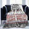 Tally Hall Decken Rockmusik Band Reise Flanell Überwurfdecke Warm Weich Outdoor Design Tagesdecke Geburtstagsgeschenk