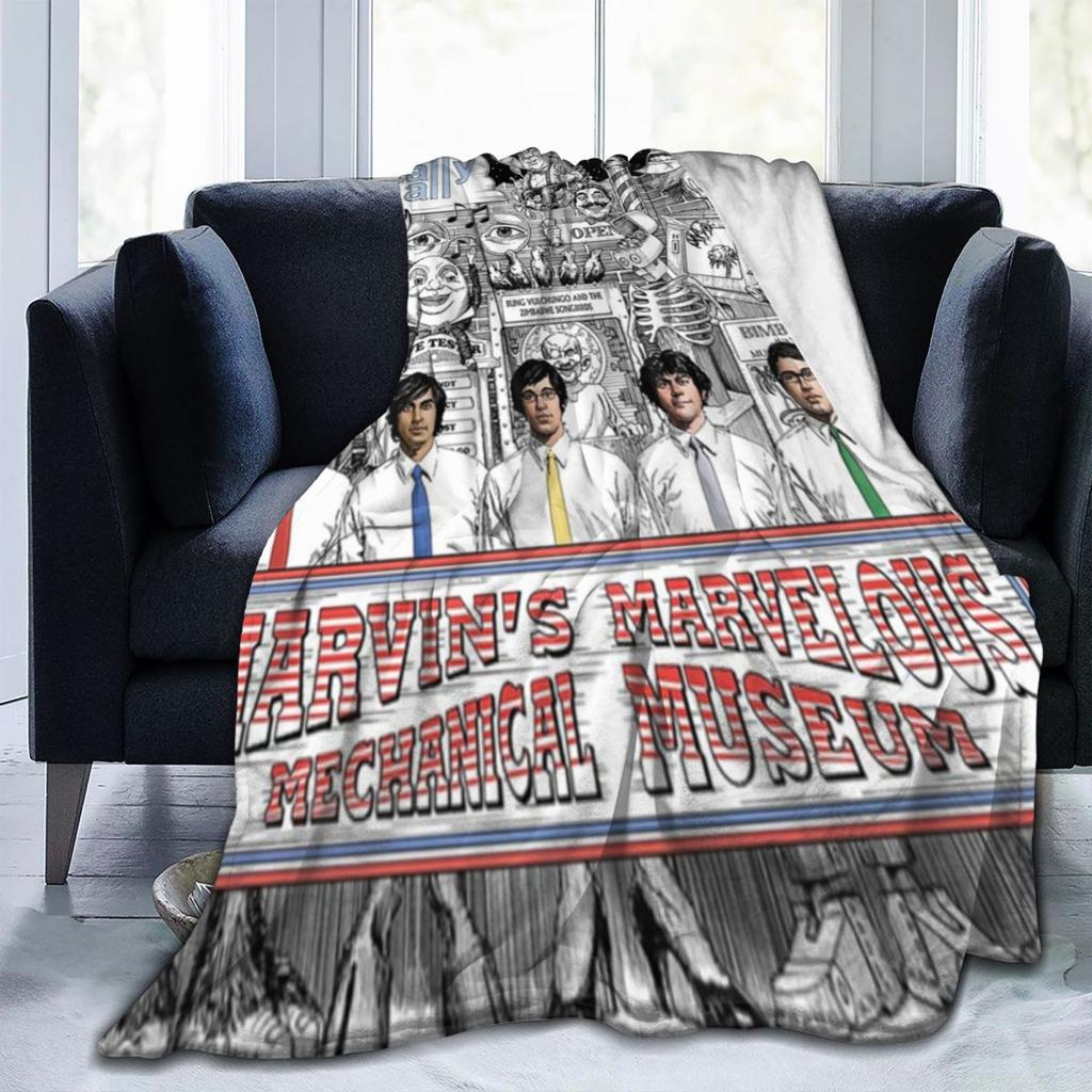 Tally Hall Decken Rockmusik Band Reise Flanell Überwurfdecke Warm Weich Outdoor Design Tagesdecke Geburtstagsgeschenk