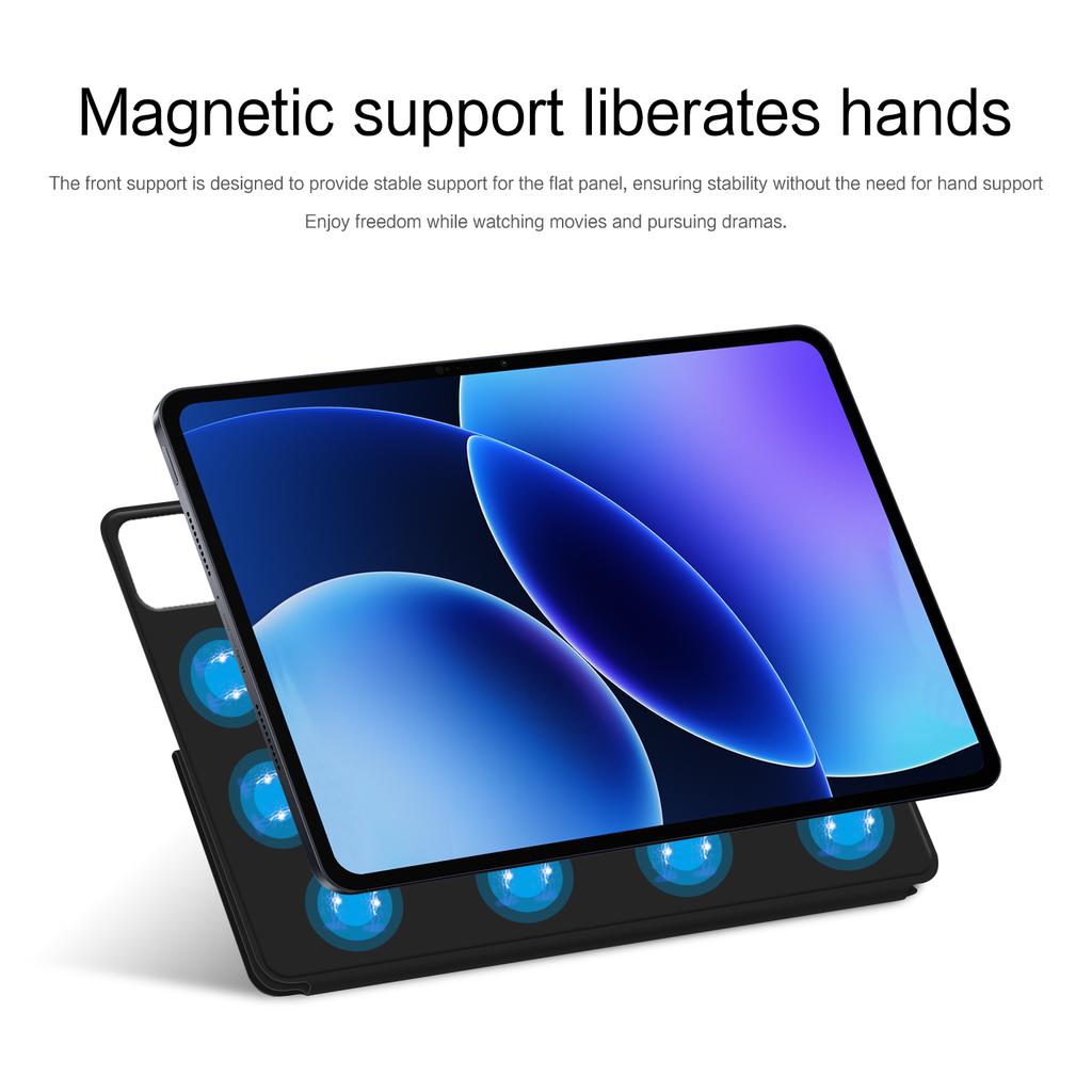 Xiaomi Pad 8 Pro/Pad 8 için Deri Kılıf Origami Standı Manyetik Tablet Kılıfı Otomatik Uyanma/Uyku