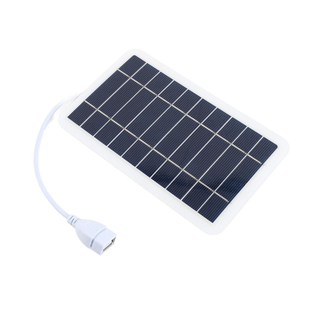 Polysilicon silicon Solar Panel High Efficiency USB Solar Charger  Outdoor Emergency