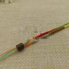 Jade Ethnic Style Handmade Woven Lanyard with Jade Pendant and Cultural Play Bracelet