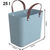 Cabas - Mpets - ALBULA 25L - Bleu Clair - 100% Recyclable - 40 kg de charge