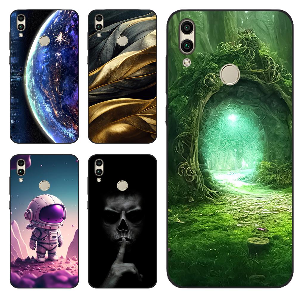 For Huawei Honor 8C 8 C Shockproof Protective Phone Case on Honor 8C Fashion Silicone Cover Honor8C Case 6.26" Honor 8C Case