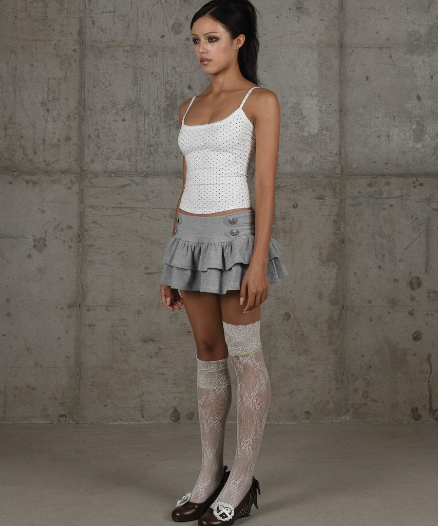 Kaiya Gia Tutu Skirt Gray