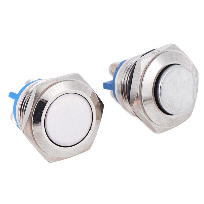 16Mm Metal Push Button Switch No Momentary Reset Self-Reset Push Button Switch
