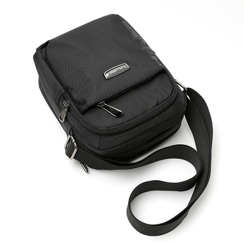 Pánská trendy 2025 Oxford látková crossbody a taška přes rameno - Ležérní malý plátěný batoh