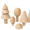 Building Blocks Stacking Wooden Block Educational Toy Set for Toddlers, Tree Shapes