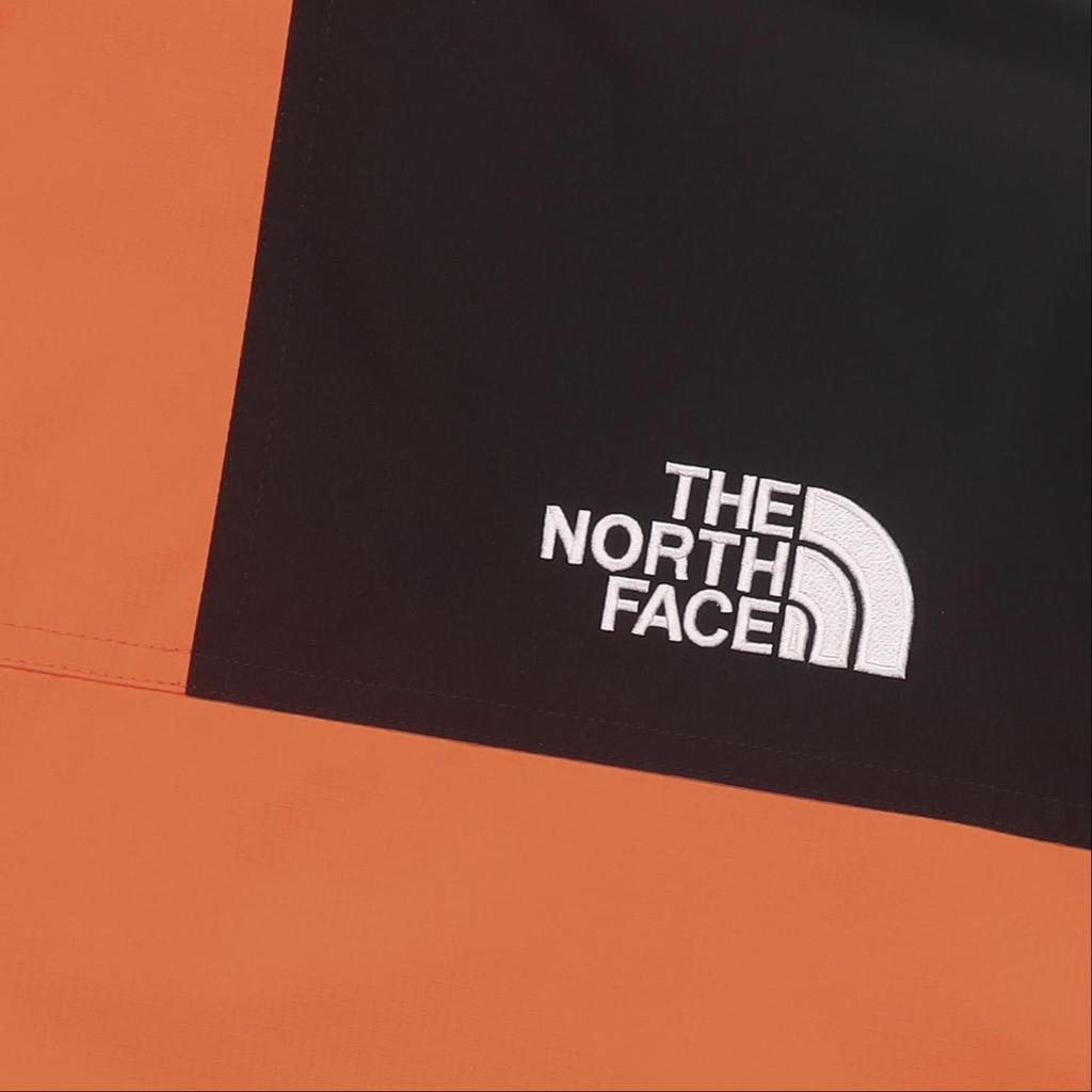 The North Face Windbreaker Jackets Unisex Orange Hooded Moderate NI2HQ03O
