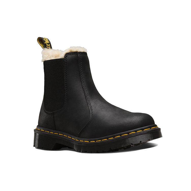 Dr. Martens Leather Versatile Fashion 13.5cm Boots Women boots Black 21045001