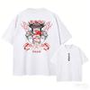 2026 Summer New100 Purecotton Jujutsu Kaisen Anime Character  Pattern Leisure Popular Short Sleeve Tshirt Round Hip Hop Shirt