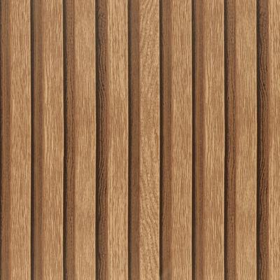 Wood Slat WallpaperPeel and Stick Self Adhesive Vinyl Waterproof Faux Wood Grating Stripe Contact Paper for Living Room Bedroom