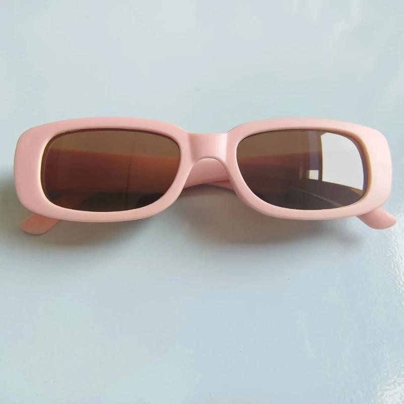 New Small Rectangle Kids Sunglasses Boy Girls Square Frame Sun Glasses Children Baby Summer Uv400 Protection