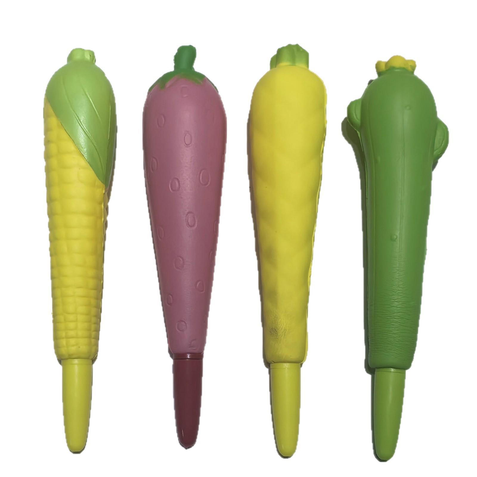 

Strawberry Pineapple Melon Cactus Slow Rebound Squeeze Ballpoint Pen Random Fruit