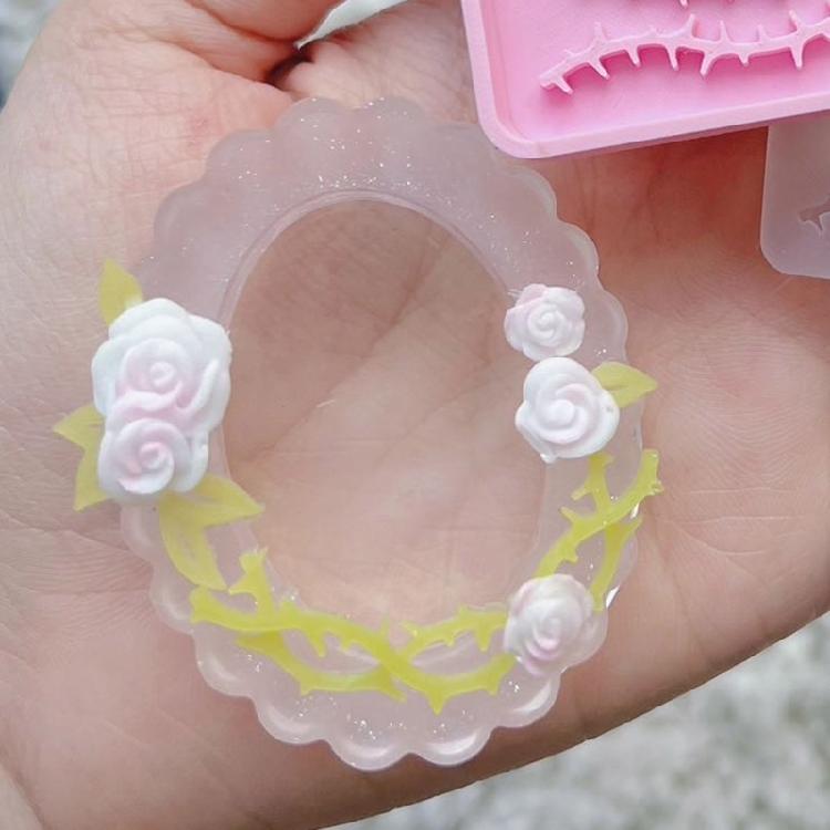 User Friendly Mold for Artistic Rose Flower Creation Resin Mold for Project