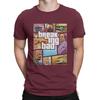 B-Breaking Bad Creative TShirt for Men Poster Round Collar Pure Cotton T Shirt Hip Hop Gift Clothes Streetwear