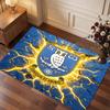 Tappeto in Cristallo di Velluto con Stampa del Sheffield Wednesday Football, Comodo Assorbente d'Acqua Antiscivolo per Pavimenti Interni