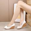 Wedges Shoes Women High Heel Slingback Platform Pumps Comfortbale Skid Resistance Soft Party Work Wedding