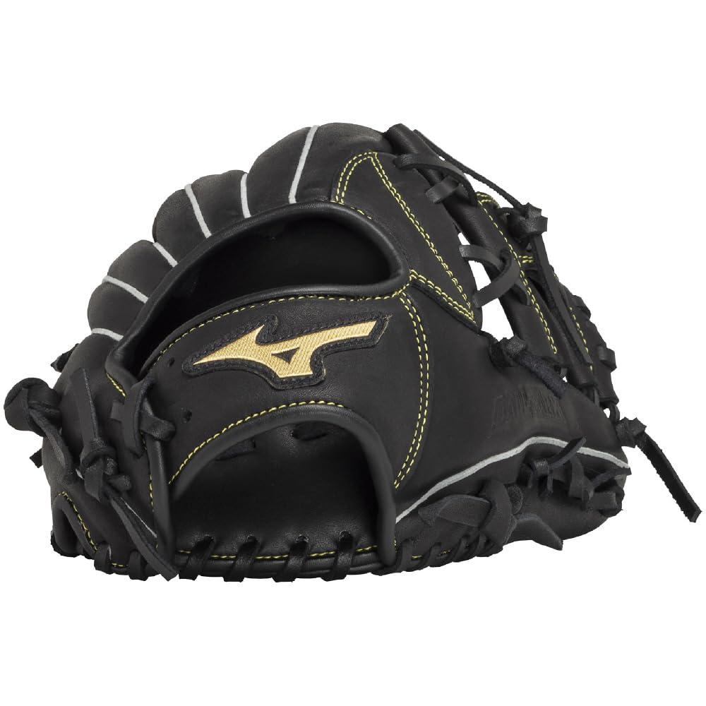 Mizuno BALL PARK pro Velikost Černý Baseball/Softball Junioři, Všestranné Použití SS, 1AJGY337,