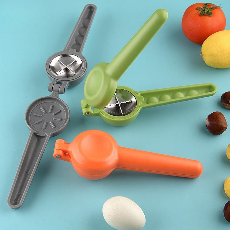 1pcs Manual Lemon Clip Creative Kitchen Gadgets Colorful Manual Lemon Juicer Not Easy To Deform Mini Home Portable Lemon Clip