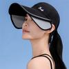 Quick Dry Retractable Sun Hat UV Protection Sunscreen Hat Shade Cap Sunscreen Baseball Hat  Women
