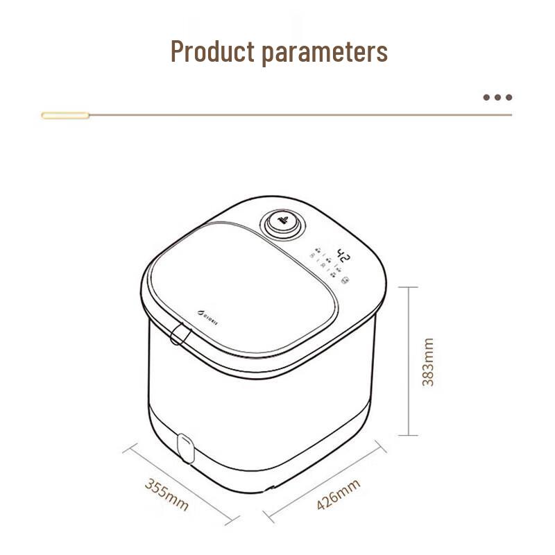 CLORIS Smart Deep Bucket Foot Spa Massager