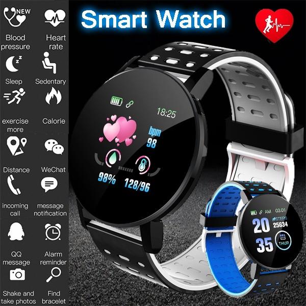 Colorful Touch Screen IP67 Waterproof Smart Watch Heart Rate Monitor ...