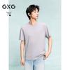GXG Men's Letter Print Short Sleeve Round Neck T-Shirt
