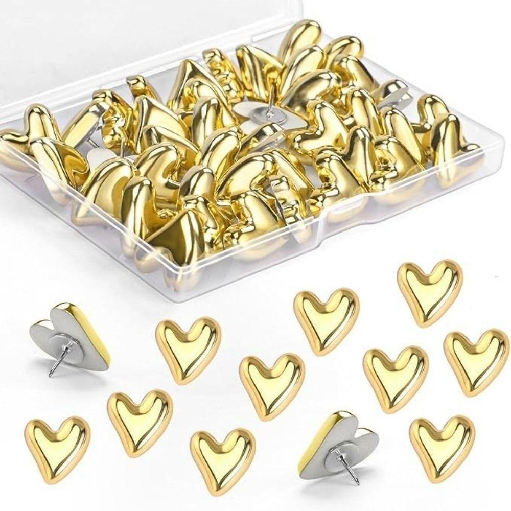 Macaron Irregular Heart Shape Pushpins 3D Thumb Tacks Board Thumbtack  Photo Wall Decor