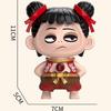 Portachiavi Cambiafaccia Emoji Nezha: Giocattolo a Ciondolo Divertente e Interattivo per Bambini