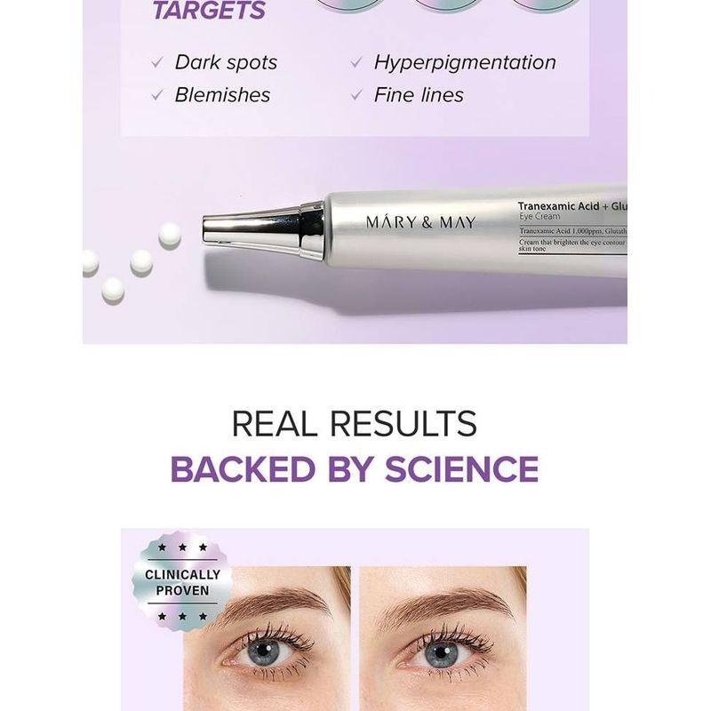 Mary&May - Tranexamic Acid + Glutathione Eye Cream Mini