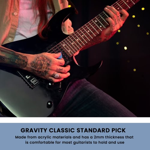 GRAVITY GUITAR PICKS Classic -Standard- GCLS2P 2.0mm Blue Picks