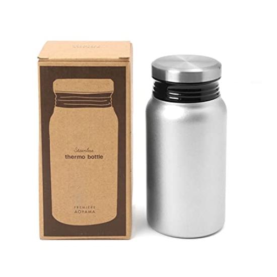 Maebata Luxe Thermos Bottle, 400ml, Brown, 51620