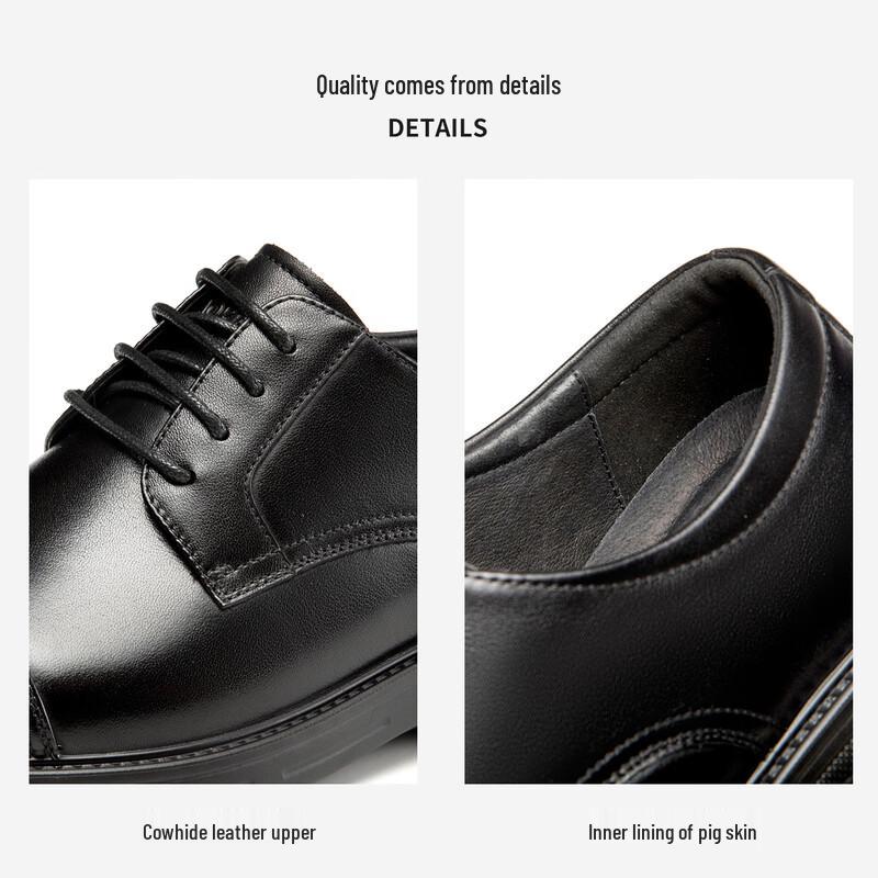Aokang Men's Leather Derby Shoes