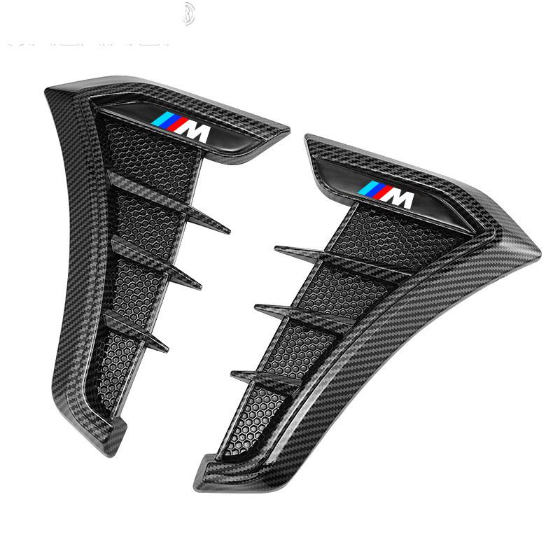 NAZF2 Car Emblem Side Leafboard Sticker Flank Fender Modified Fit For Bmw M Performance X1 X3 X4 X5 E87 F20 E36 E46 E90 E39 F10 X6 F16