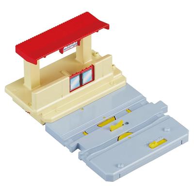 TAKARA TOMY Plarail J-29 Action Town Platform Door Opening Station Train Toy for Ages 3 and Up