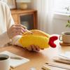 Large Capacity Stationery Storage Bag Cartoon Shrimp Pen Case Fried Prawns Stationery Pouch  Travel