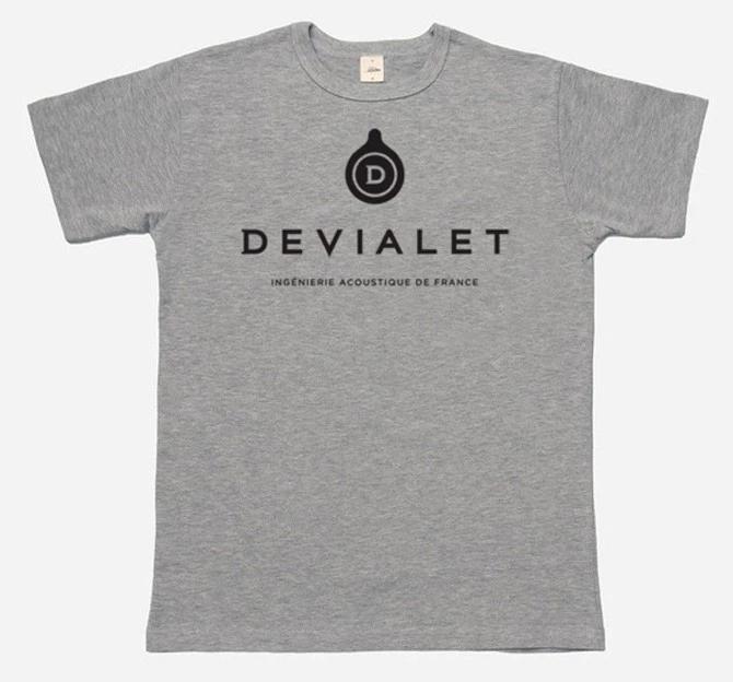 Devialet earbuds speakers t-shirt 2XL