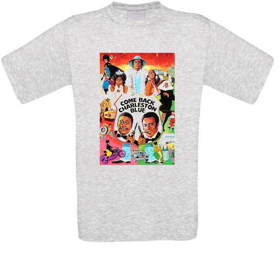 Come Back Charleston Blue Blaxploitation Cult Movie T-Shirt All Sizes S