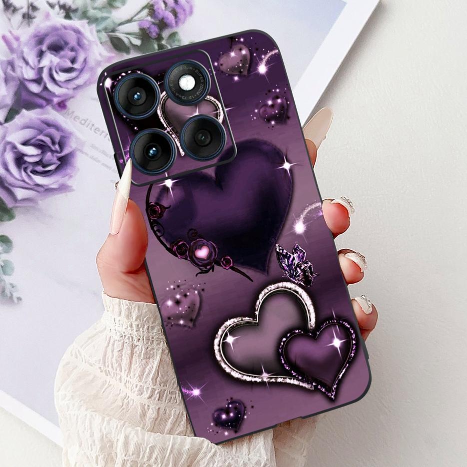 Etui do Motorola Edge 60 Pro Luksusowe Pokrowiec Malowany Motylem Miękki Pokrowiec TPU na Telefon Dla Motorola Edge 60 Fusion Egde60 Pro 60S Torby