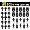 Pour Toyota Boulons de Carrosserie&Écrou en U - Clips M6 Bouclier de Protection Inférieure Moteur 35PCS US